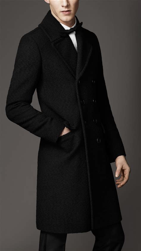 burberry mens coats on sale|burberry men's wool overcoat.